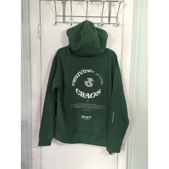 EUC Streetwear Shvkti Hoodie size L Thriving in Chaos - Picture 3 of 5